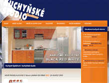 Tablet Screenshot of kuchynespektrum.cz